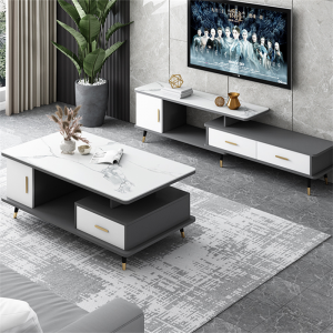 Puinen moderni kodin ylellinen design-sohvapöytä