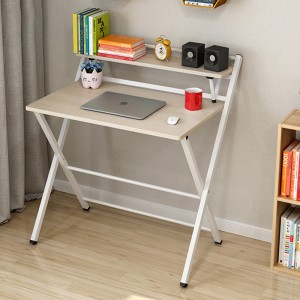 नया उत्पाद आधुनिक धातु पैर ग्राम्य लकड़ी डेस्क डेस्क