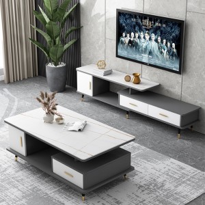 Puinen moderni kodin ylellinen design-sohvapöytä