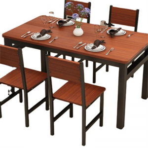 მთავარი მარტივი თანამედროვე სასადილო მაგიდის სკამების ნაკრები