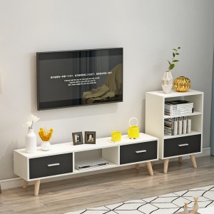 Armário de TV econômico moderno e minimalista para sala de estar