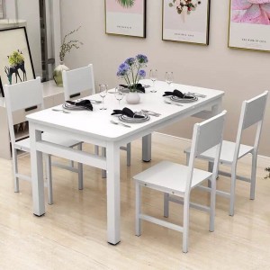 Home Simple Modern Dining Table Chair Set