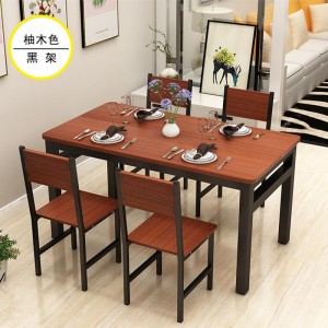 Luxury Modern Particleboard Dining Room Table Set
