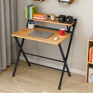 Nyt produkt Moderne metalben Rustikt træ skrivebordsskrivebord