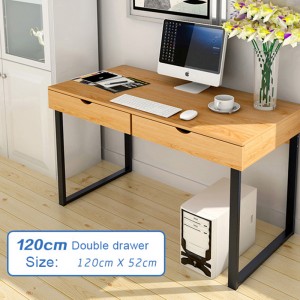 Comerț cu ridicata simplu din lemn modern birou computer birou