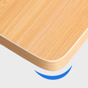 Prodott Ġdid Moderna Saqajn tal-metall Desk Rustic Wood Desk