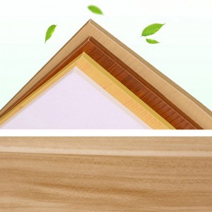 Moderni kodin kalustesuunnittelu puinen kirjahylly