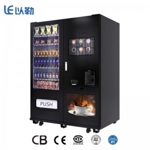 Best seller Combo Vending Machine untuk makanan ringan dan minuman
