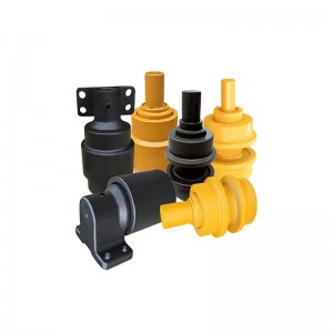 Excavator Top Roller Carrier Roller Upper Roller For Hitachi ZX200 And Komatus PC200-8 Excavator In Construction Parts