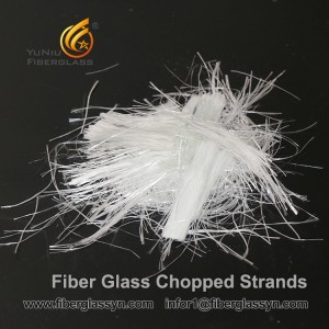 Glasfiberhakkede tråde til nålemåtte 7-9 um Producent direkte salg