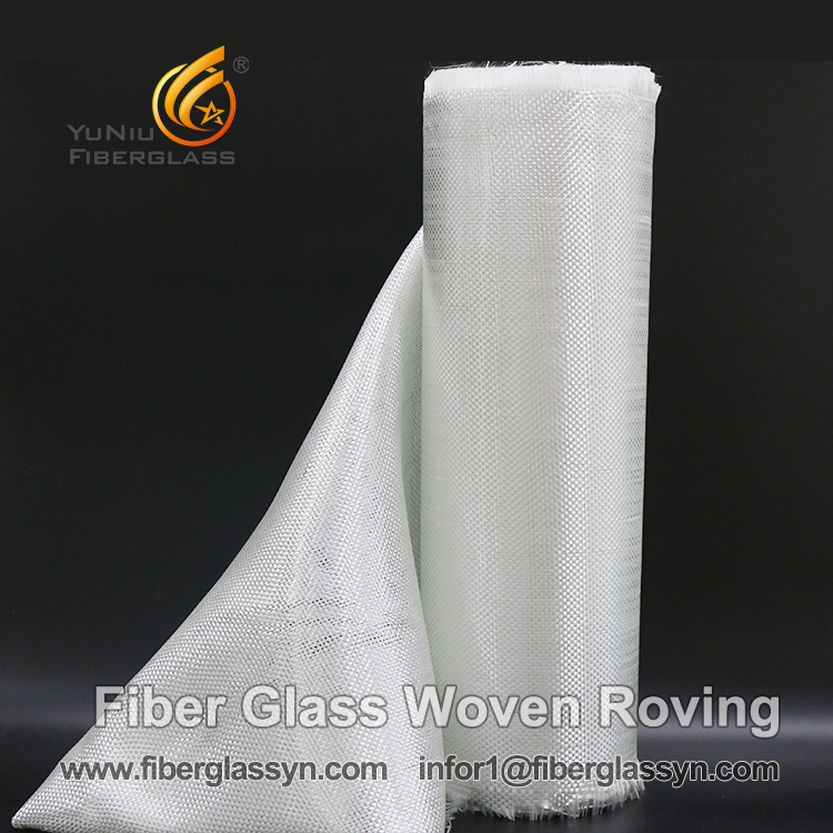 FRP ထုတ်ကုန်များအတွက် 600g/m2 E-glass သင်္ဘောဖိုက်ဘာဖန်ယက်လုပ်ထားသော လှည့်ပတ်ထည်