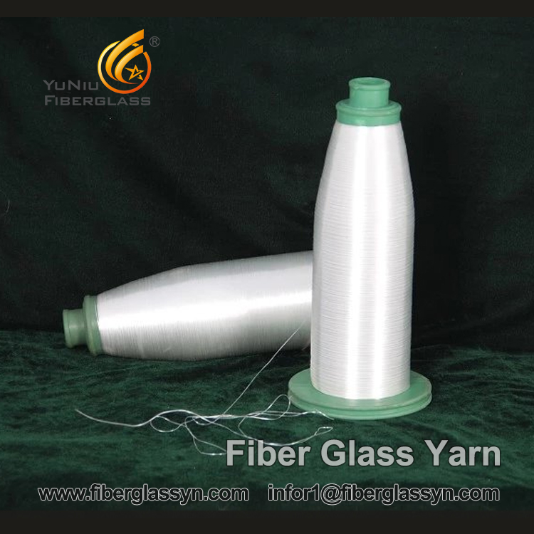 fiberglass Yarn Factory លក់ដោយផ្ទាល់ E-glass ប្រើសម្រាប់ braiding fuses