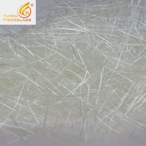 tappettu di filu tagliatu materia prima in fibra di vetru filamenti tagliati vendita calda