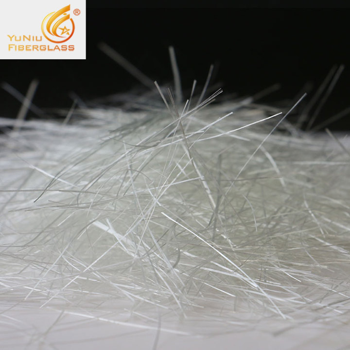 Forstærkede termoplastiske materialer fiberglas hakkede tråde høj kvalitet