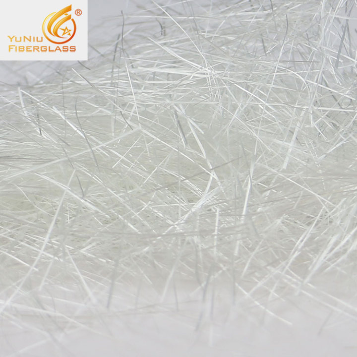 Fils tallats de fibra de vidre distribució uniforme en productes acabats de fibra de vidre superior