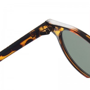 Leopard Retro Rice Nail Men Sunglasses