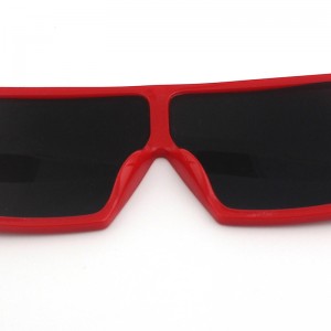 Big frame exaggerated fashion sunglasses 183F