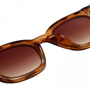 Tortoiseshell trendy custom women sunglasses