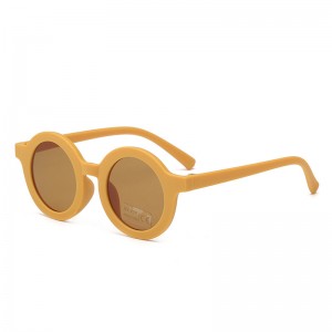 Cute round frame kids sunglasses