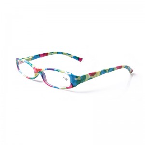 Personalized printed colorful reading glasses