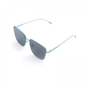 Lightweight metal frame women sunglasses 7481