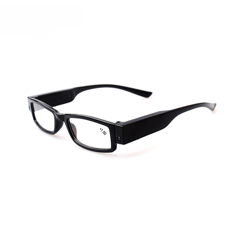 LED reading glasses square frame Featured Image