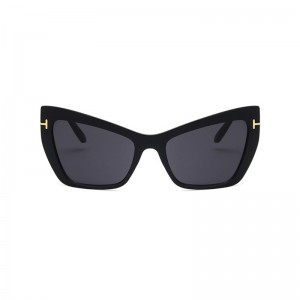 Retro T-shaped cat eye women sunglasses 5079