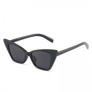 Women sunglasses simple candy color cat eye