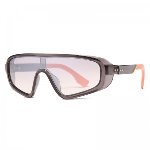 One-piece women sunglasses trendy frame