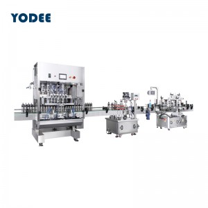 High Performance Shampoo Filling Machine - Fully automatic monoblock pet bottle filling capping and labeling machine – YODEE