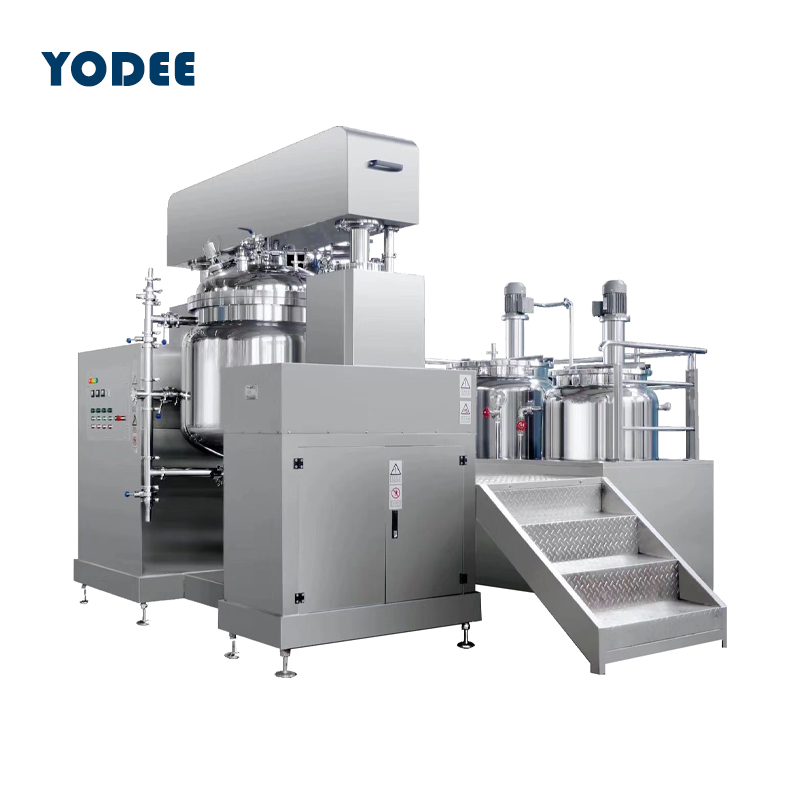 Makinë për prodhimin e kremit kozmetik me homogjenizues me vakum (1)