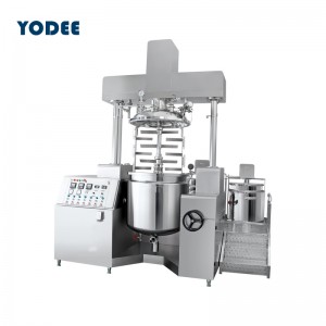 Vacuum homogenizer cosmetic cream making machine