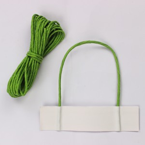 100% Paper Material Twisted Paper Handles Twisted Paper Bag Handles