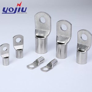Electric power wire connector copper at aluminum terminals cable crimping lugs type