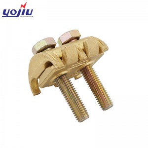Brass Bolted Brass Parallel Groove Clamp WJCE Series Copper PG Clamp Compression Wire Cable Clamp