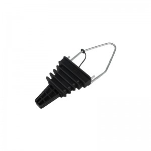 Abrazaderas de alambre de cable de plástico de callejón sin salida serie PA de poste de alta tensión de arriba