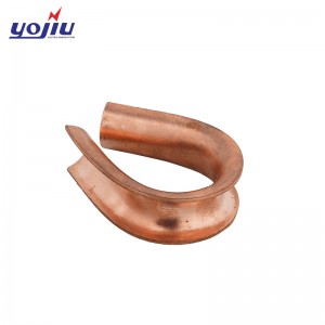 Iba pang Hardware Accessories Metal Cable Thimble Electric Wire Rope Copper Thimble