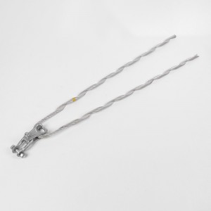 Wasla ġdida Ċina Aerial UV Ipproteġi ADSS Opgw Ankra Clamp Tension Clamp Wedge Fiber Optic Cable Kits Metal Line Fitting Ankraġġ Dead End Clamp