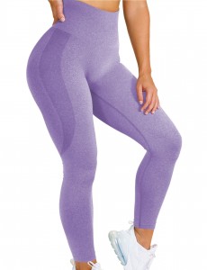 Hot sale seamless high waist yoga pants fitness clothing gym leggings