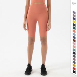 High Waist Soft Compression Women Biker Yoga Shorts