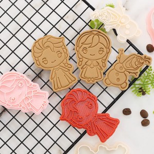 Kreslená forma na sušenky Princess Anime