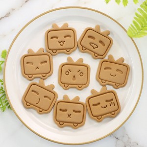 TV malá forma na sušienky populárna karikatúra na domáce pečenie fondánová sušienka 3d