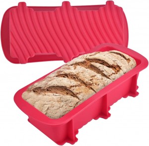 Partihandel Non-Stick Loaf Pan Silikon brödform