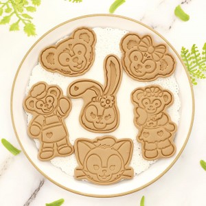Moule à biscuits de dessin animé Duffy ours cuisson à la maison moule à glaçage bricolage presse 3d pour faire un moule à biscuits