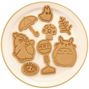 Totoro animacinių filmų namų kepimo sausainių formelės 3D presavimo sausainių įrankis