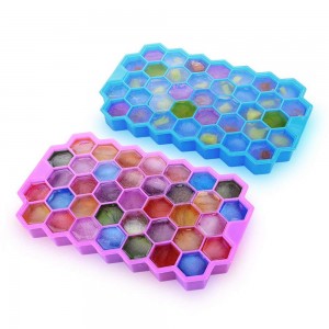 Eco-Friendly 37 Cubes Silicone Ice Cube Tray