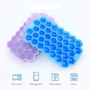 Eco-Friendly 37 Cubi Silicone Ice Cube Tray