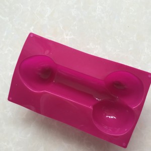 Single obrie sexy péro silikónové aromaterapeutické mydlo forma na tortu