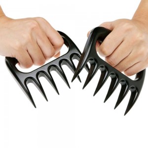Cooking Helper Bear Claw Meat Handler Forks Plastic BBQ Meat Claws