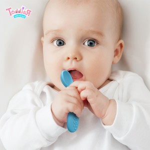 Silicone Feeding Utensil Baby Training Teethers